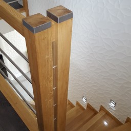 Wooden stairs