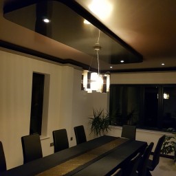 Multi level stretch ceiling 