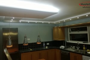Kitchen ceiling and lights