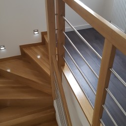 Wooden stairs