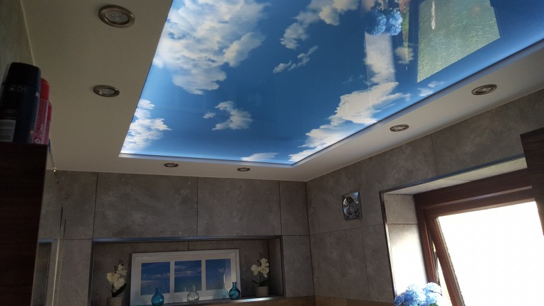 Sky stretch ceiling 