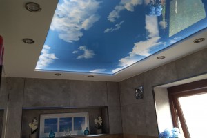 Sky stretch ceiling 