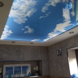 Sky stretch ceiling 