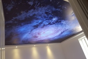 Galaxy stretch ceiling 