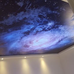 Galaxy stretch ceiling 