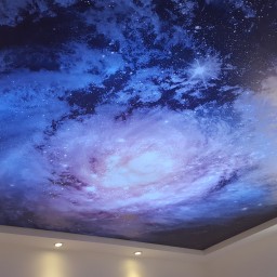 Galaxy stretch ceiling 